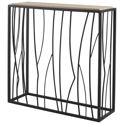 Imane 36'' Stone Top Console Table