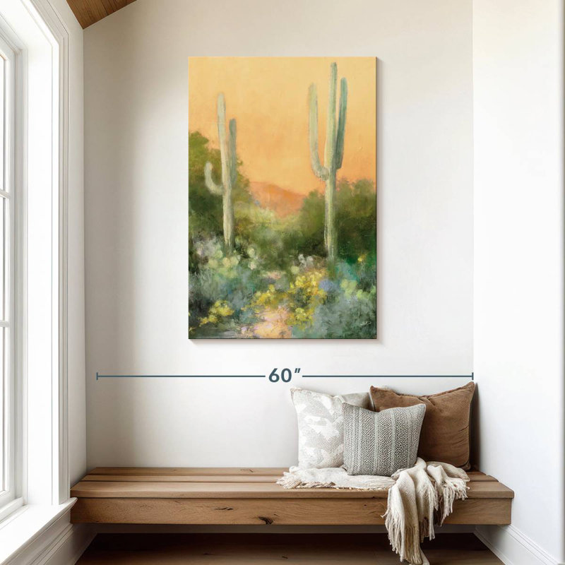 Harnek Orange Sunrise Desert I, 45" H x 30" W