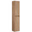 Armoire de salle de bain moderne 12 po, fixation murale, 2 portes à fermeture silencieuse, style élégant, vaste choix de rangement, style imitation chêne tendance, solution généreuse,-1384690501