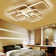 6-Light Led Semi Flush Mount