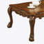 Table basse espresso avec pieds tournés-1524966817