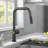Urbix Industrial Pull-Down Single Handle Kitchen Faucet-73246114