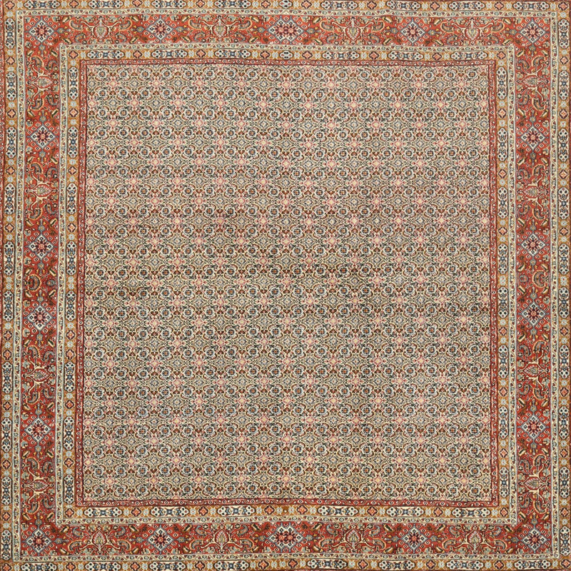 Balabak Oriental Indoor Rug, Round 6'