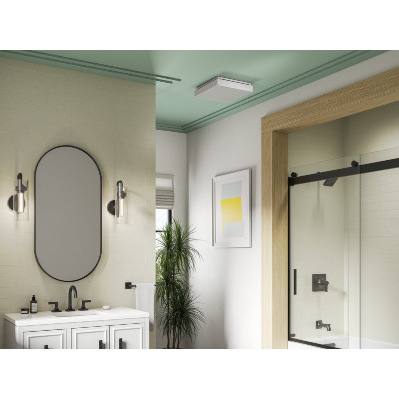 Ventilateur de salle de bain intelligent Atmo 13-7 / 8 "X 13-7 / 8"