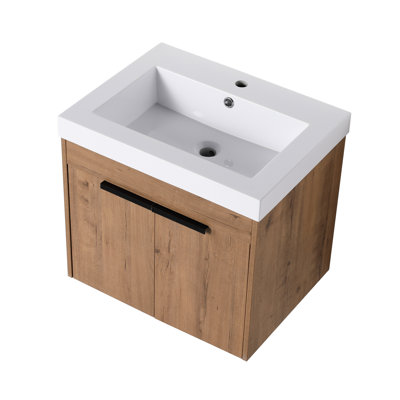 Meuble-lavabo 24 po - Lavabo en résine