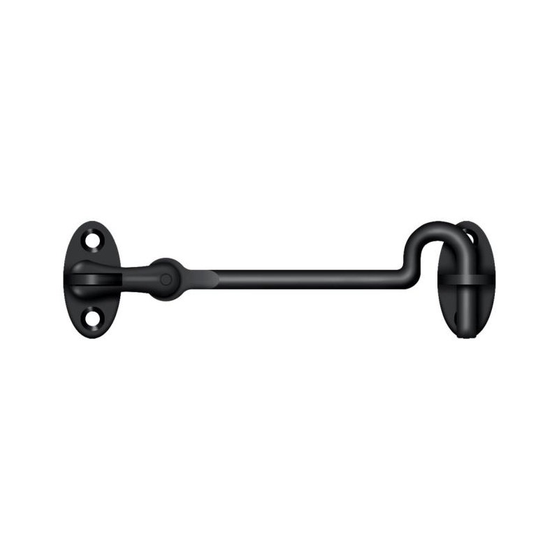 Crochets pivotants 4 po Deltana CHK4U19, Peinture noire