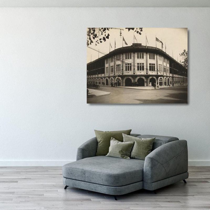 Forbes Field, 28" H x 37" W