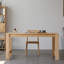 Bureau rectangulaire en bois massif Burlywood-776673190