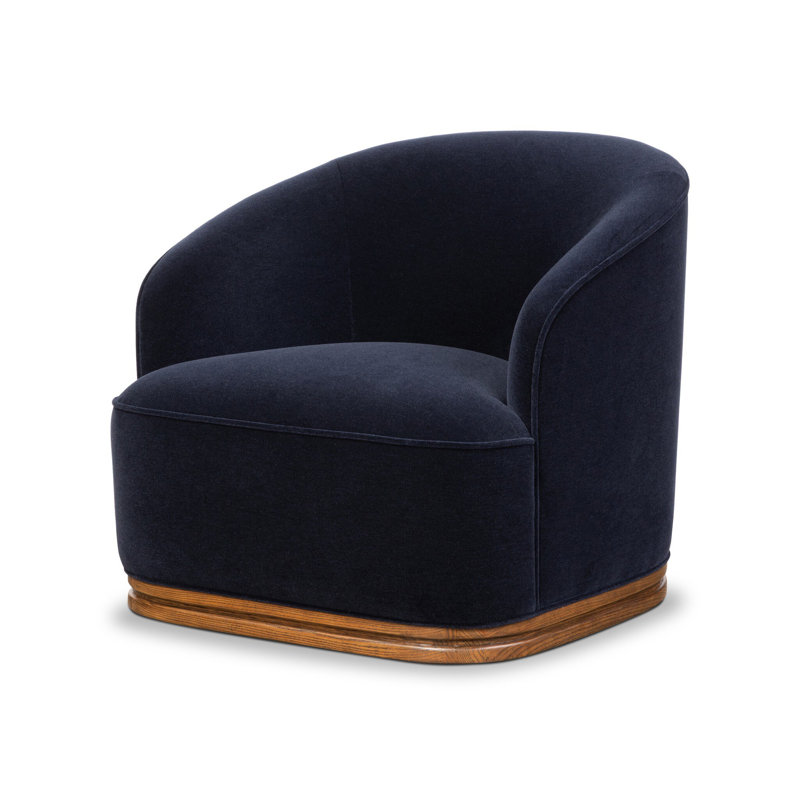 Lonnie Swivel Chair, Monte Navy