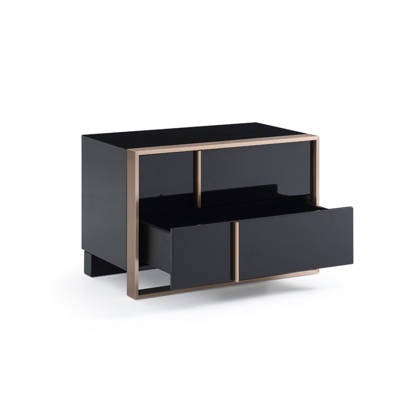 Table de chevet 2 tiroirs