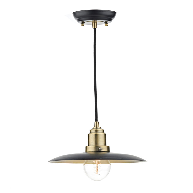 Deltona 1 - Light Black Cone Pendant