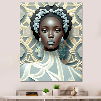 Vintage American Fashion Model II sur toile