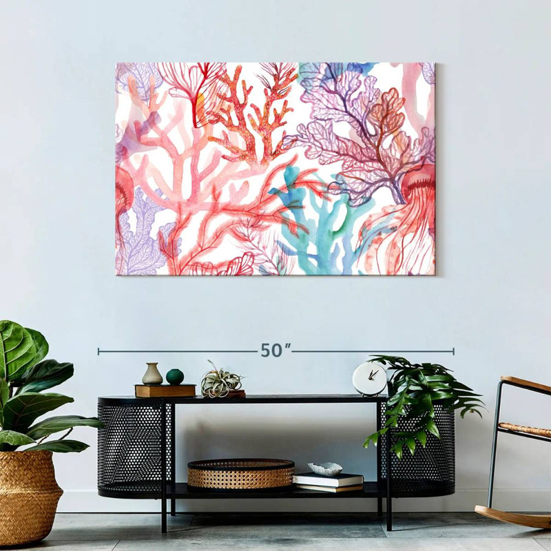 Corals, 30" H x 45" W