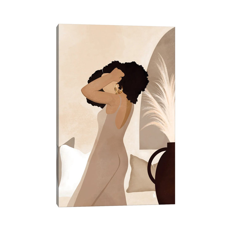 Nadia by Bria Nicole - Print on Canvas, 20.32 cm H x 30.48 cm W, Wrapped Canvas