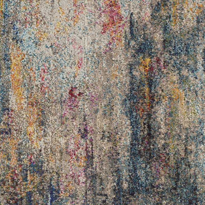 Armelia Abstract Indoor Rug, Rectangle 3' x 5'