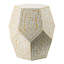 Tabouret Hexagonal Capes Capiz