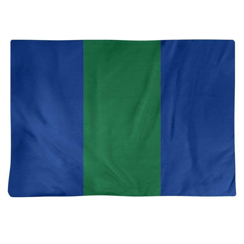 Récapitulatif en coton 18" retour football Seattle, Blue/Emerald Green
