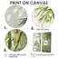 Bamboo Romantic Impression II - Art mural vert 2 panneaux-420908512-420908513-420908518