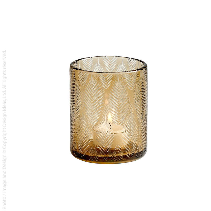 6'' H Glass Tabletop Votive Holder