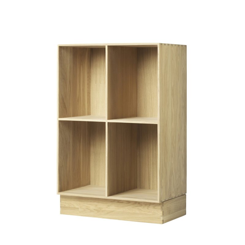 Mogens Kock B98 Solid Wood Bookcase, (4 Shelves) 21.26"H x 28.35"W x 12.6"D