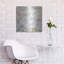 Art mural en métal luxueux «Coastal Cottage 2» par Silvia Vassileva, 24 po x 24 po