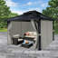 Gazebo Replacement Privacy Curtain-125491138-120277204