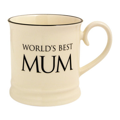Quips and Quotes "World's Best Mum" Tankard Mug