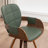 Braiden Swivel Faux Leather Dining Chair-610463324