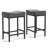 Upholstered Saddle Bar Stools Counter Height Stools Barstools Bar Chairs with Curved Seat & Footrest-1416667908-1416667905