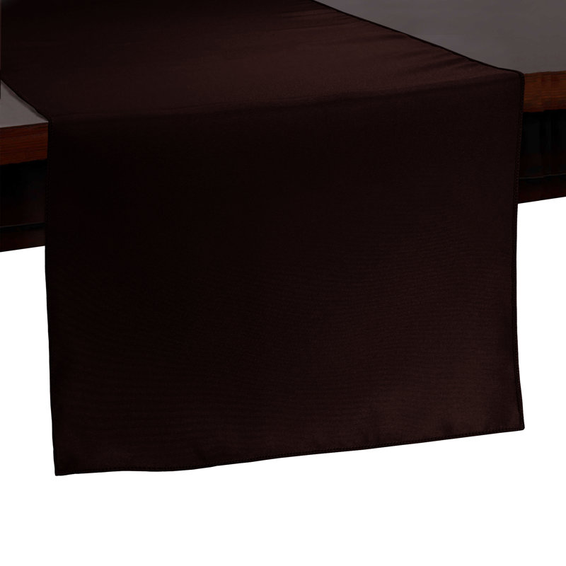 Eider & Ivory™ - Basic Polyester1, 108" x 14", 1, Espresso Dark Brown