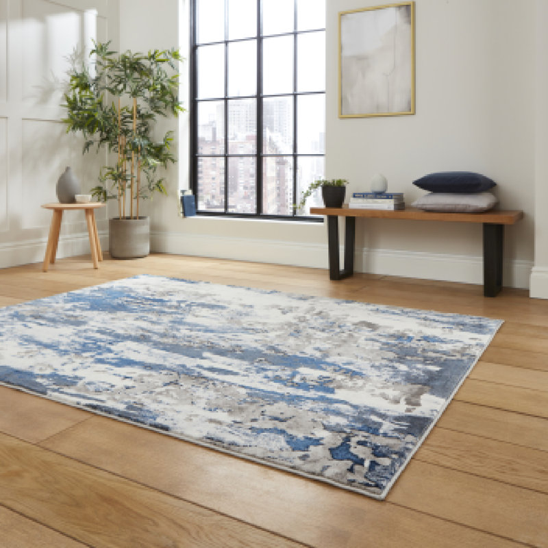 Apollo area rug Machine Woven Rectangle Grey