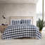Ensemble de courtepointe réversible 100% coton Cooper-28871563-56421484