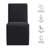 Emory Fabric Upholstered Dining Side Chair In Ebony