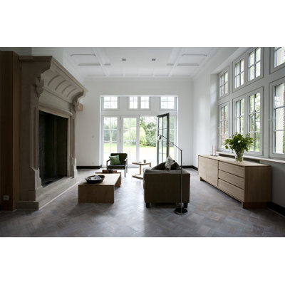 Wave 81'' W Solid Wood Sideboard