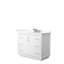 Meuble-lavabo sur pied simple 42 po avec comptoir en quartz 42 po-92723716-92723714-97985796