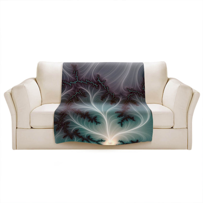 Hand Woven Throw Blanket, 51" x 60"