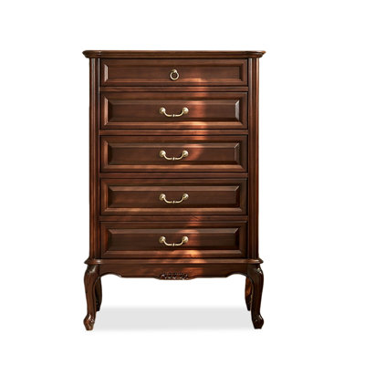 Walnut Solid Wood Accent Cabinet