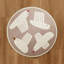 Tapis rond 6 pi Flying Birds
