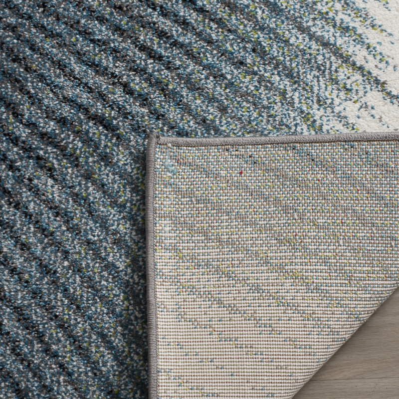Akia Abstract Area Rug, Rectangle 122 x 183 cm