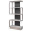 Tormey Solid Wood Etagere Bookcase