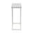 Gateshead Jamestown C-Shaped for Accessability Side End Table Ashwood Rustic Wood Grain and Metal-337426353