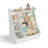 Kreena 37.17"H x 33.46"W 4 Tier Book Display Bookcase Bookshelf with Storage Organizer-1119459572