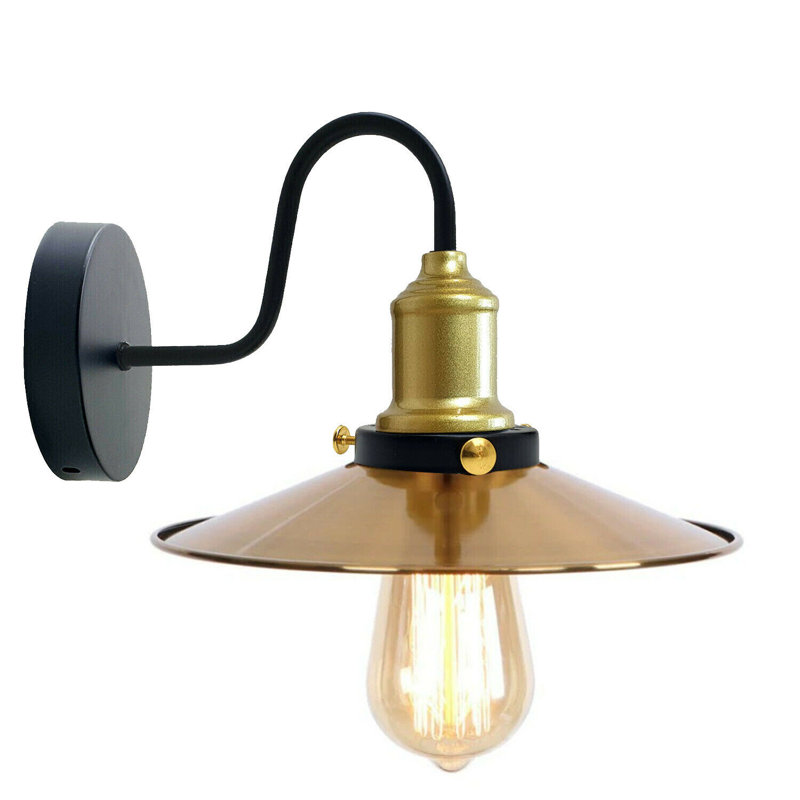 Orleans Armed Sconce, Yellow Brass
