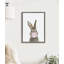 «Bubble Gum Bunny» par Amy Peterson, reproduction d'art sur toile encadrée