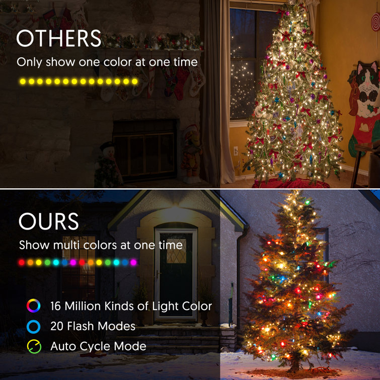 Avatar Controls 32.8Ft Smart Christmas Lights Works W/Alexa Google