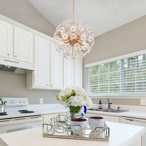 House of Hampton® Corbel 6 - Light Dimmable Chandelier | Wayfair