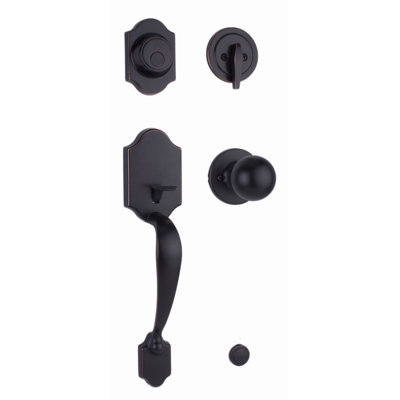 Complete Inactive Parkside Dummy Handleset with Premiere Essentials Knob and Rosette