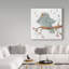 «Blue Song Bird», reproduction de peinture acrylique sur toile tendue-31974735
