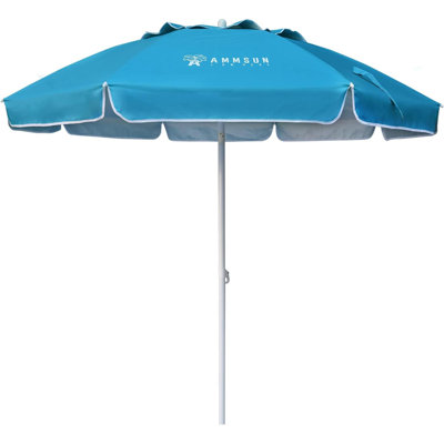 Beach Umbrella For Sand With Tilt Air Vent Sun Shelter  Protection Outdoor Sunshade Umbrella With Carry Bag For Patio Garden Beach Pool Backyard