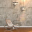 Luminaire suspendu cylindrique noir, or et argent 17 po Sabrina Glam